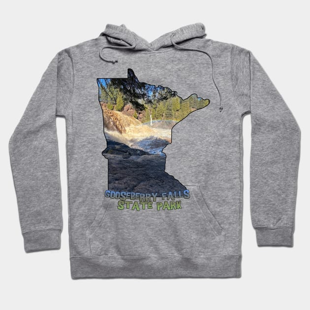 Gooseberry Falls State Park in Minnesota Hoodie by gorff